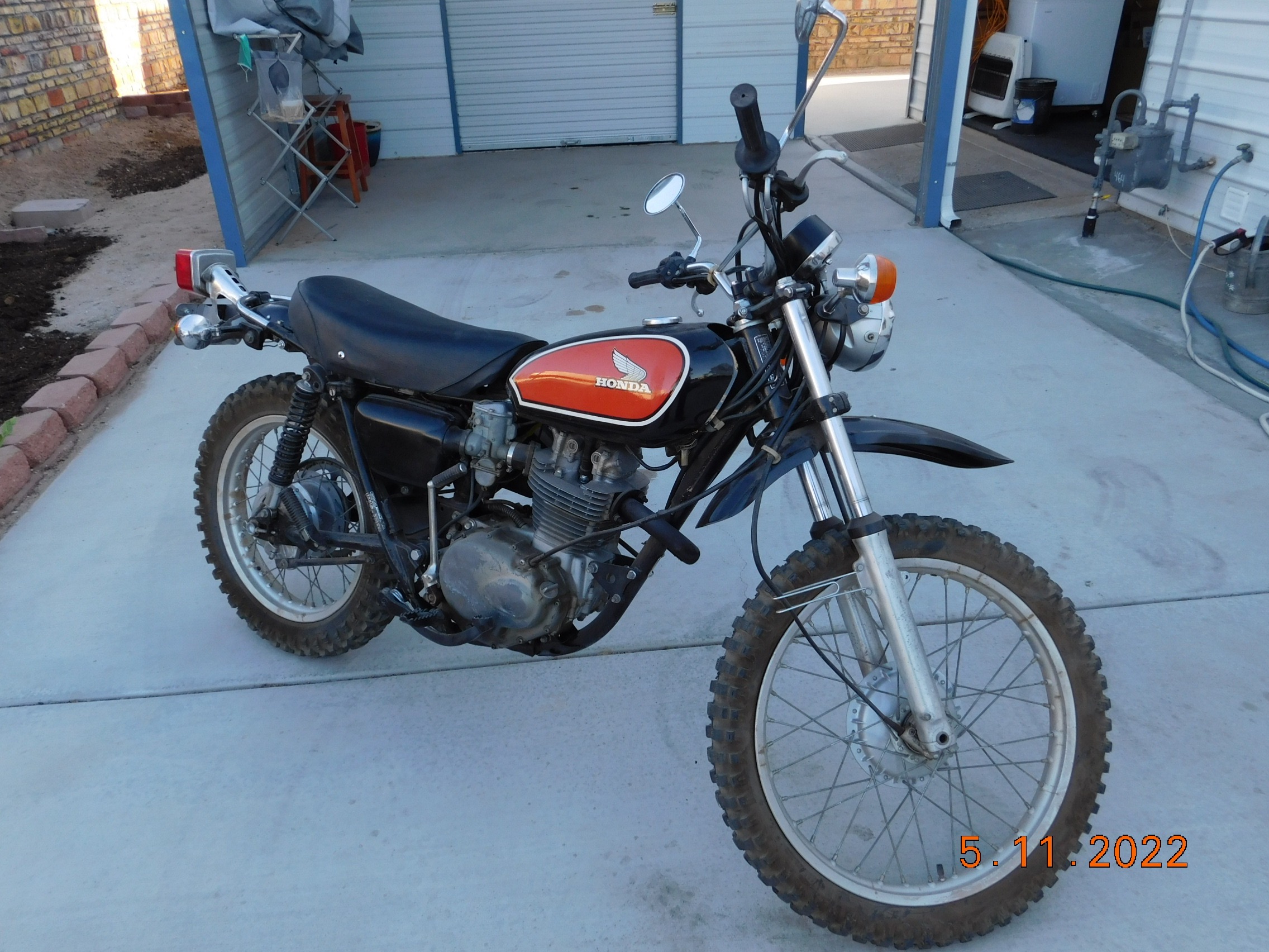 1975 shop honda xl250