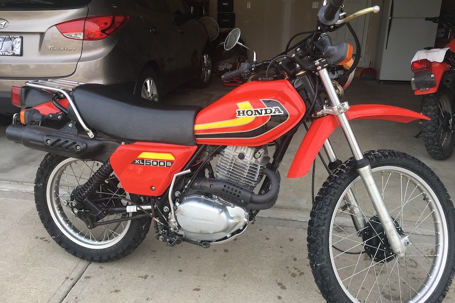 honda xl 500 1979