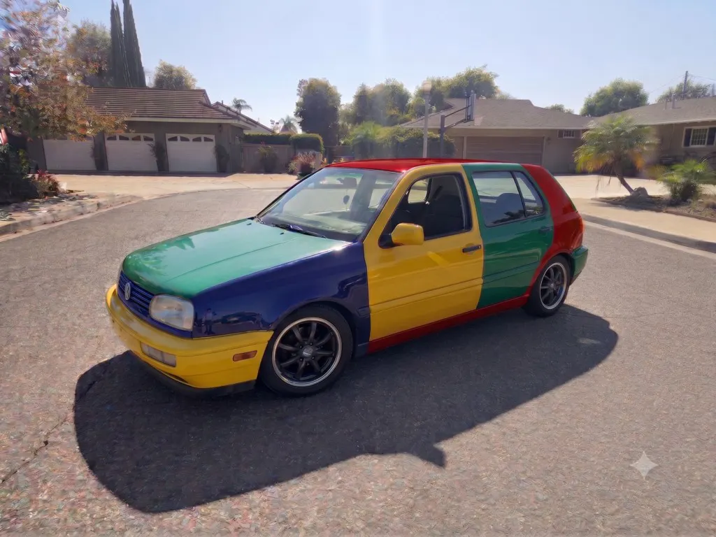 1996 Volkswagen Golf Harlequin