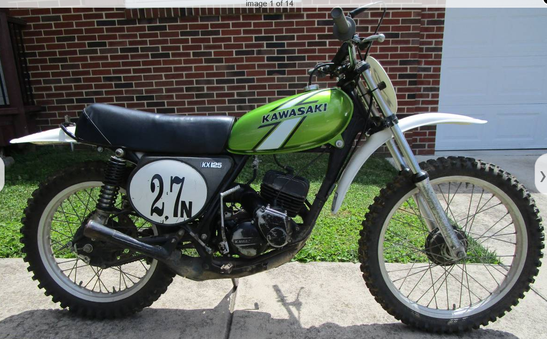 1976 Kawasaki KX125-A3