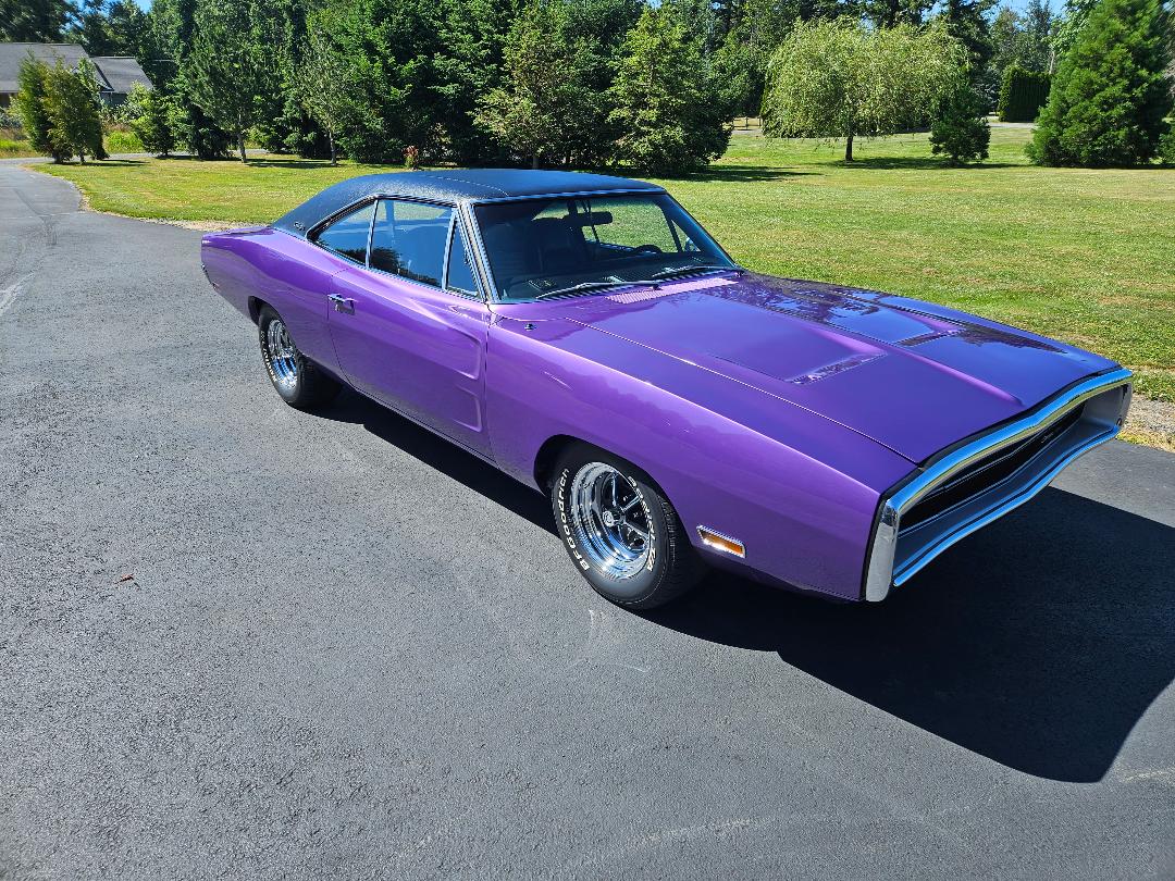 70'sDodge Motorsports/スタジャンmade in USA/L Blue 1970 Dodge Challenger