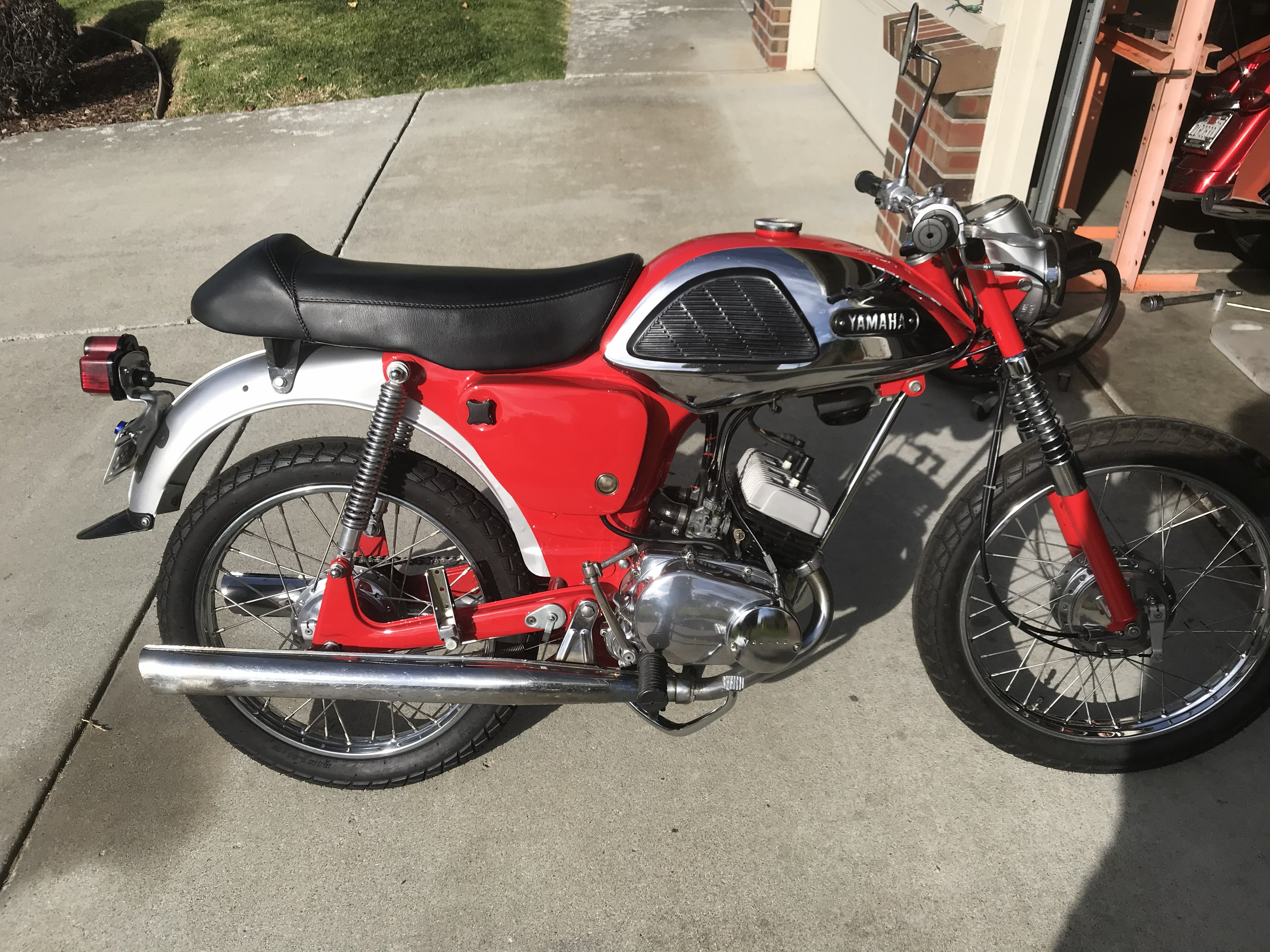 1966 Yamaha YL1 twin jet