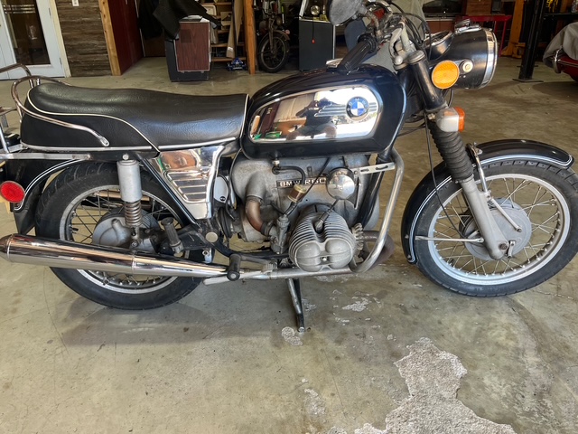 1972 BMW R60/5 Toaster Tank