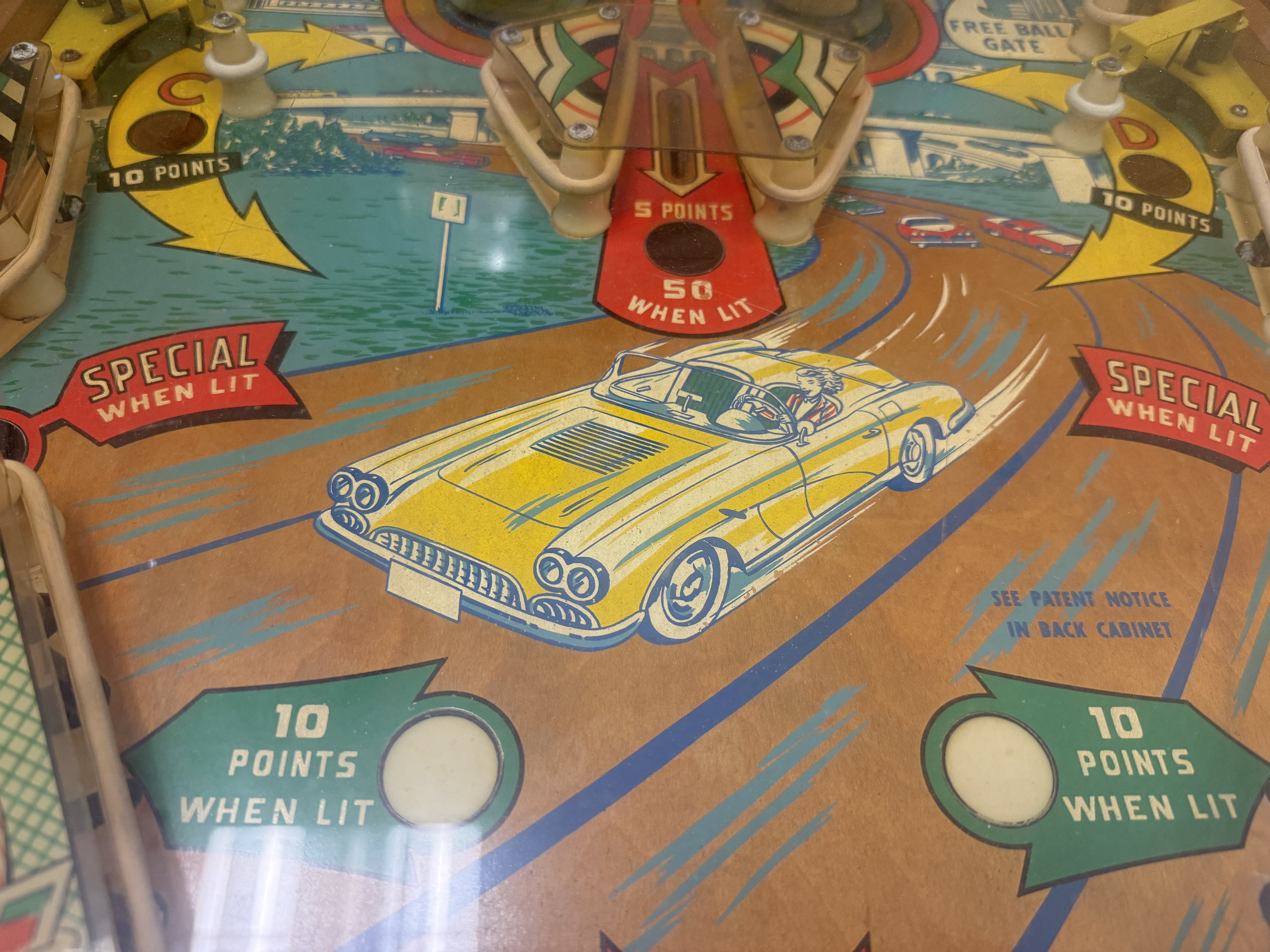 1958 Chevrolet Corvette Pinball