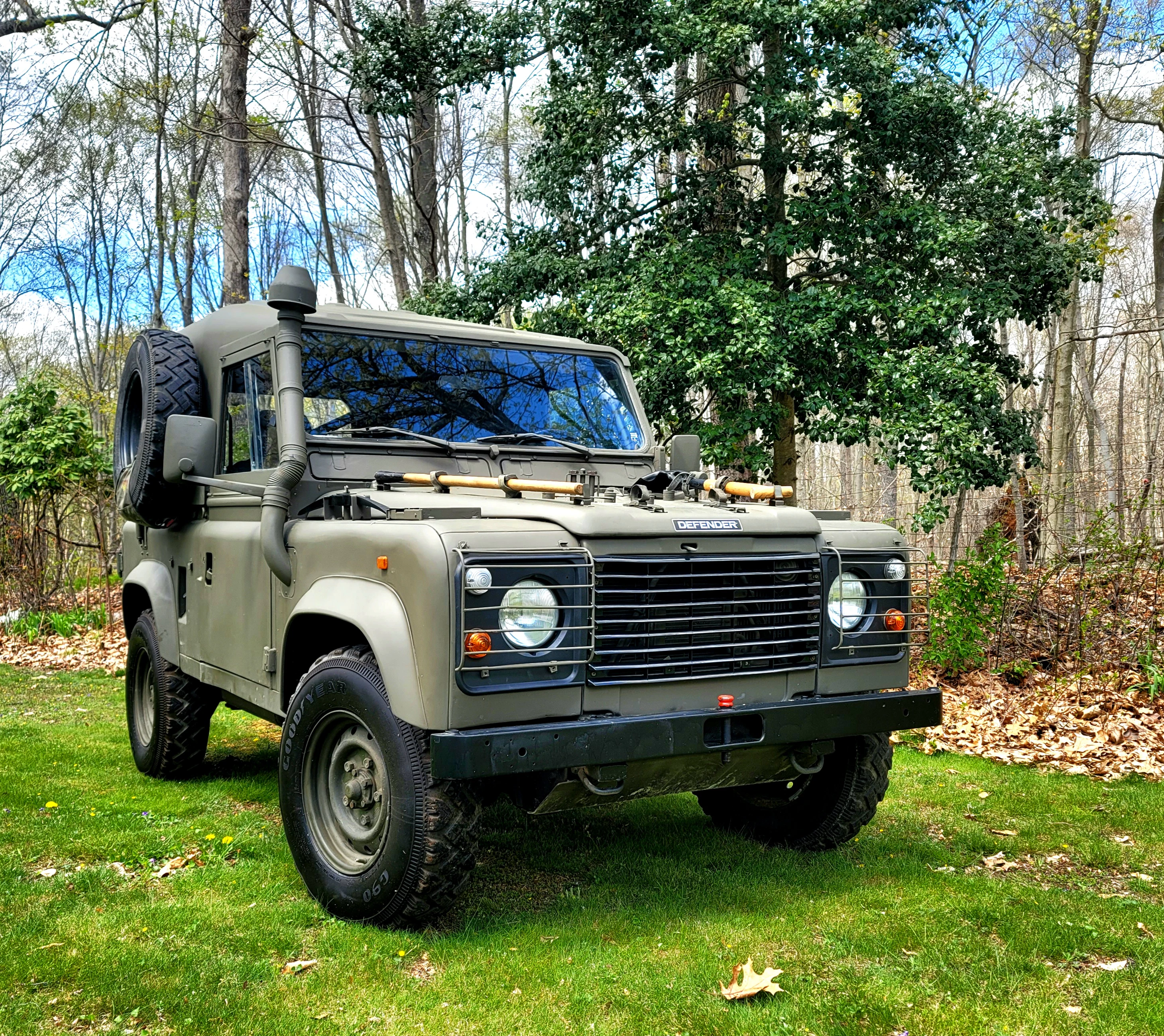 Military Land Rover Jeeps