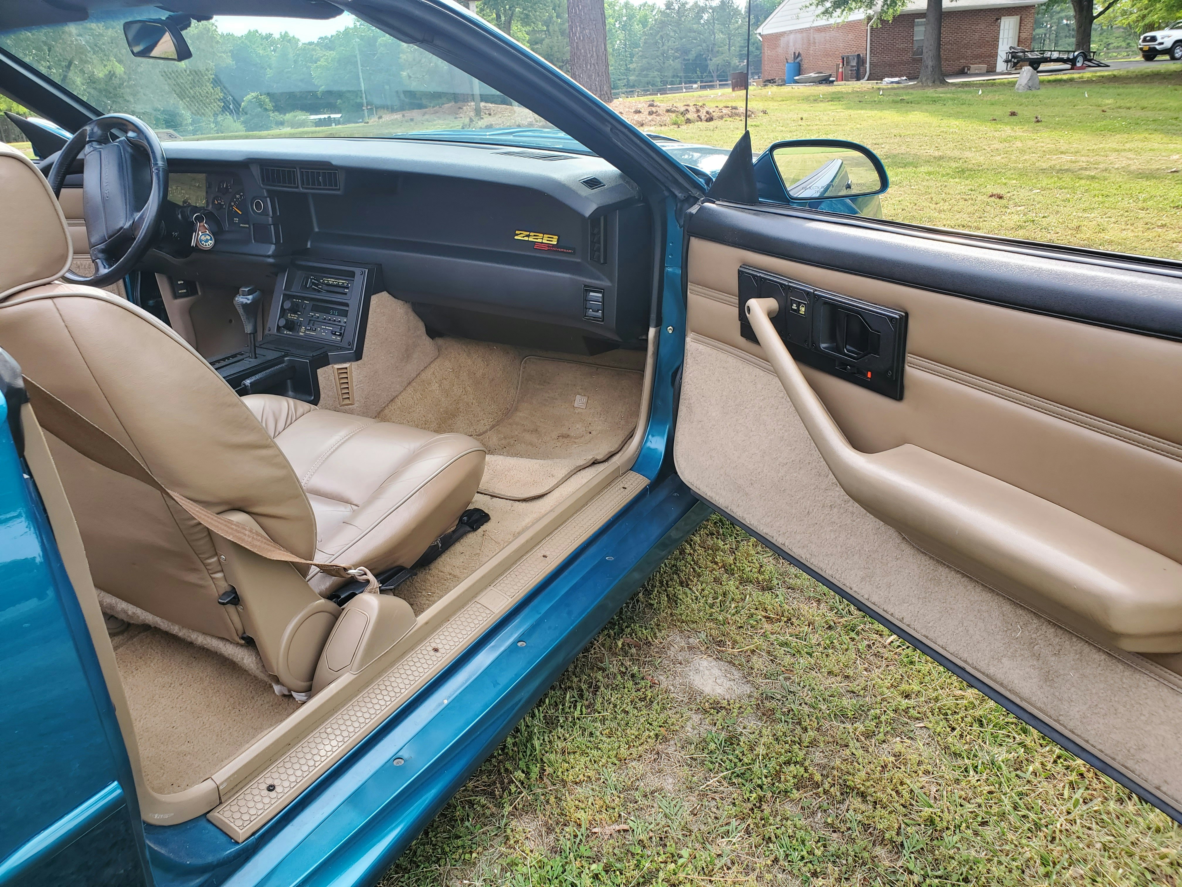 1992 camaro interior