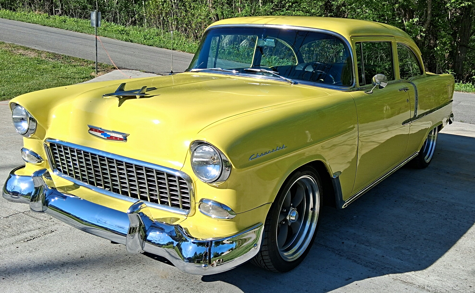 1955 Chevrolet 210 post