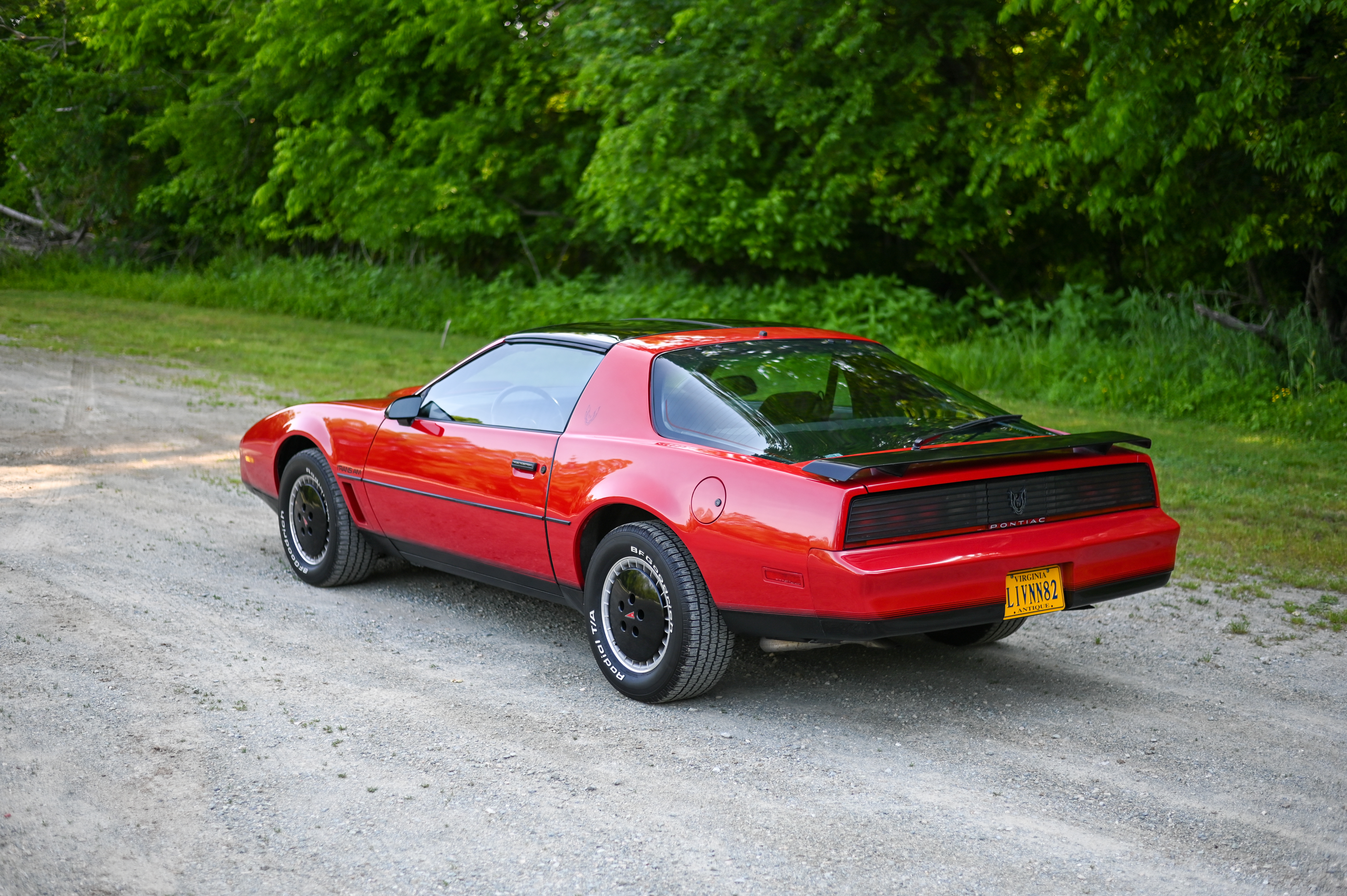 1982 trans am red