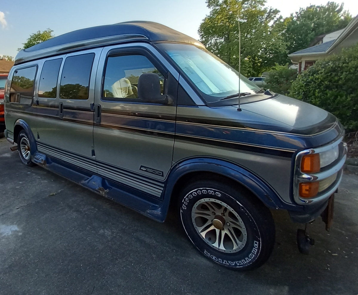 1997 chevy conversion van value