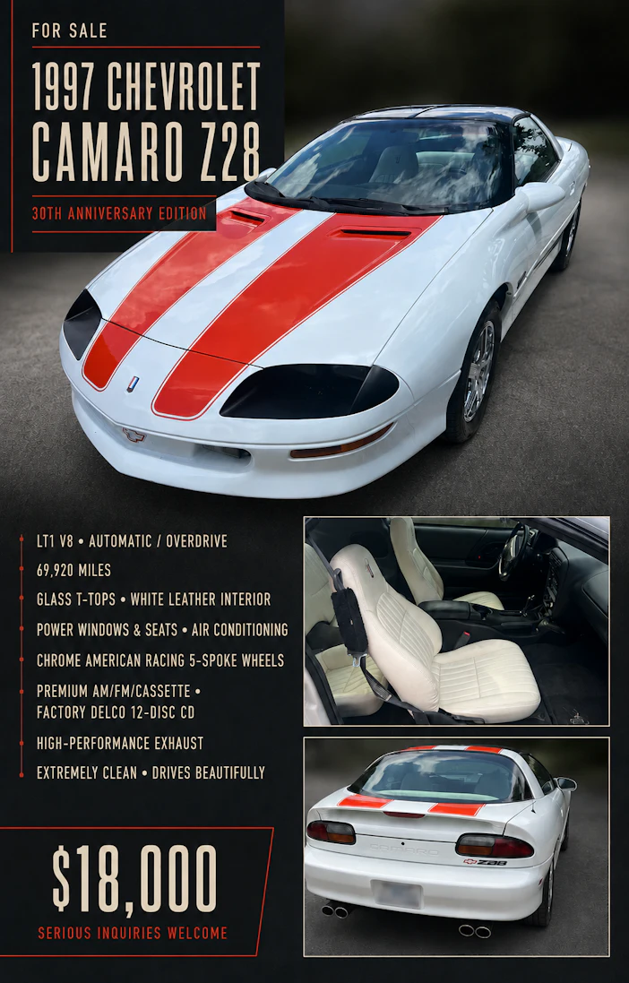 1997 Chevrolet Camaro